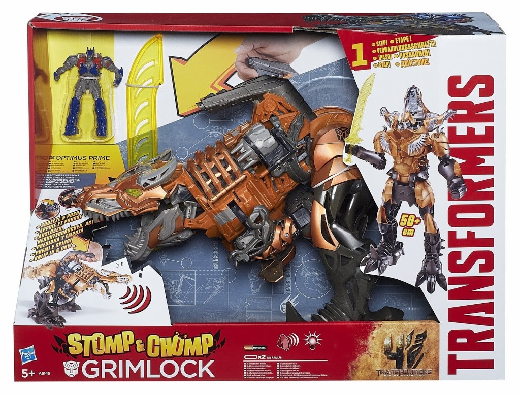Grimlock: il Transformers T-Rex nuovo da Hasbro!